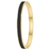 So Charm BijouxJonc FemmeSo Charm - B4339-DORE-NOIR - Bracelet Email Doré