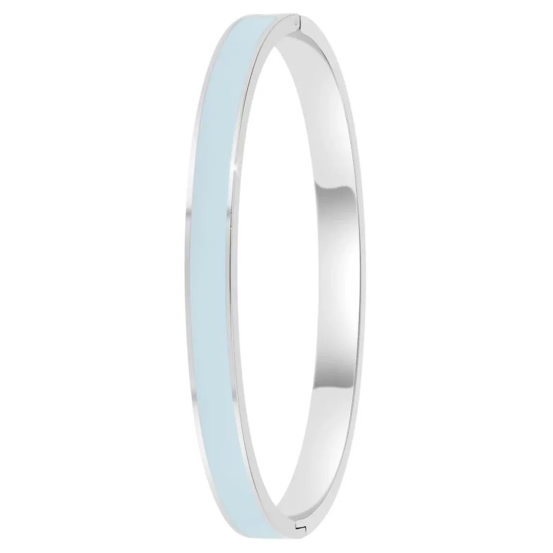 So Charm BijouxJonc FemmeSo Charm - B4339-ARGENT-BLEUCLAIR - Bracelet Email Argenté