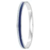 So Charm BijouxJonc FemmeSo Charm - B4338-ARGENT-BLEUFONCE - Bracelet Email Argenté