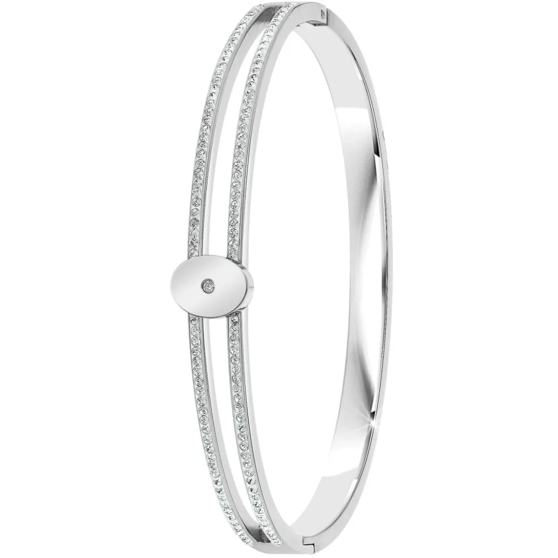 So Charm BijouxJonc FemmeSo Charm - BD2922-ARGENT-DIAMANT - Bracelet Mode Argenté
