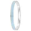 So Charm BijouxJonc FemmeSo Charm - B4338-ARGENT-BLEUCLAIR - Bracelet Email Argenté