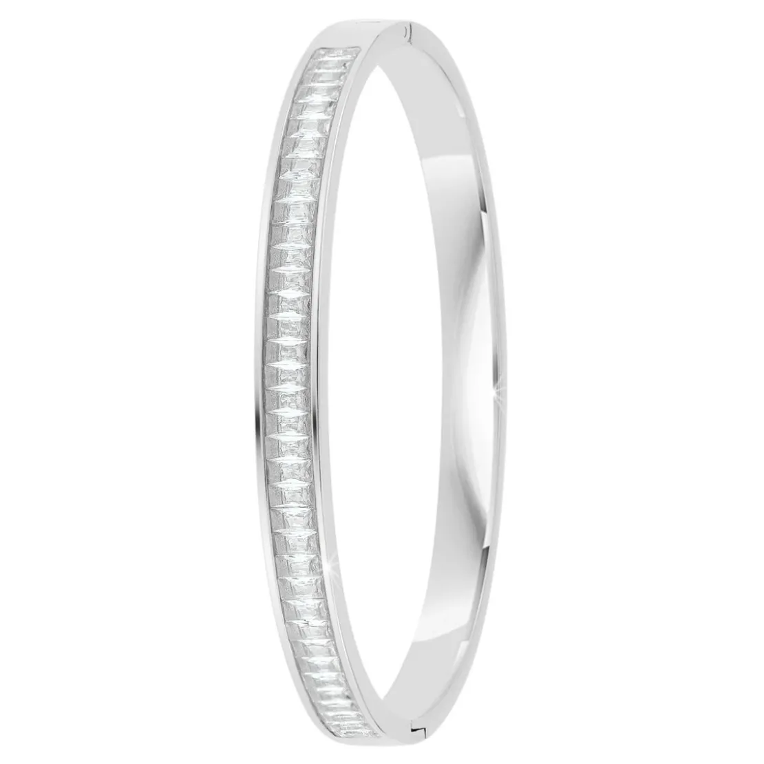 So Charm BijouxJonc FemmeSo Charm - B4337-ARGENT-BLANC - Bracelet Mode Argenté