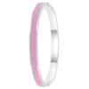 So Charm BijouxJonc FemmeSo Charm - B4339-ARGENT-ROSE - Bracelet Email Argenté