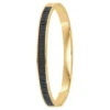 So Charm BijouxJonc FemmeSo Charm - B4337-DORE-NOIR - Bracelet Mode Doré