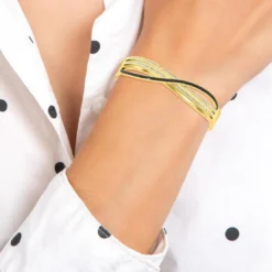 So Charm BijouxJonc FemmeSo Charm - B2875-DORE - Bracelet Mode Doré