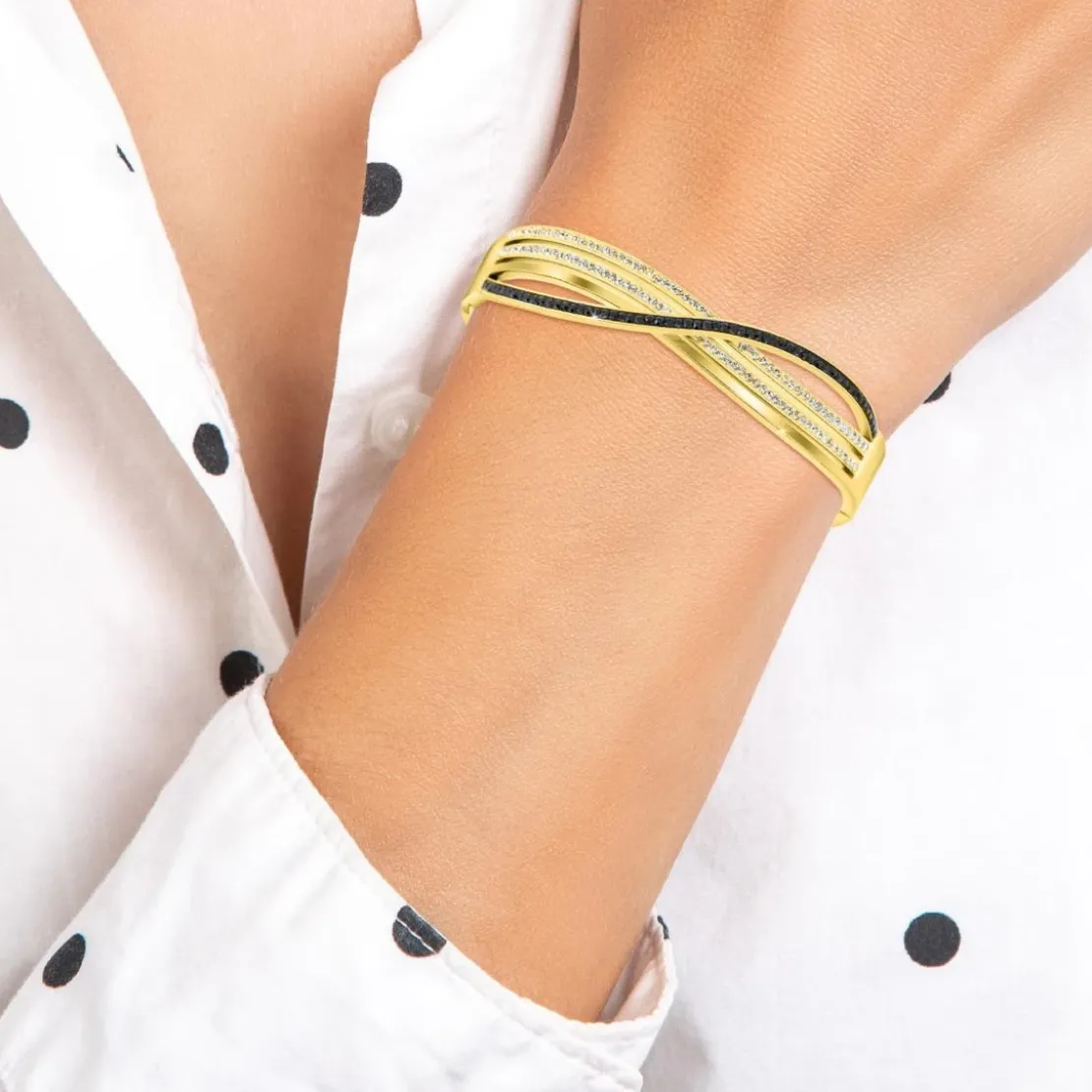 So Charm BijouxJonc FemmeSo Charm - B2875-DORE - Bracelet Mode Doré