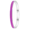 So Charm BijouxJonc FemmeSo Charm - B4339-ARGENT-VIOLET - Bracelet Email Argenté