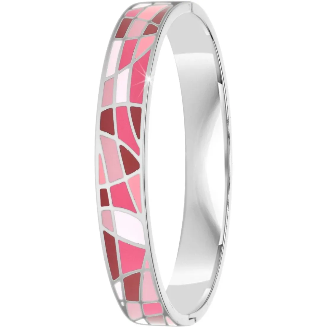 So Charm BijouxJonc FemmeSo Charm - B3076 - Bracelet Email Argenté