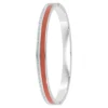 So Charm BijouxJonc FemmeSo Charm - B4338-ARGENT-ORANGE - Bracelet Email Argenté