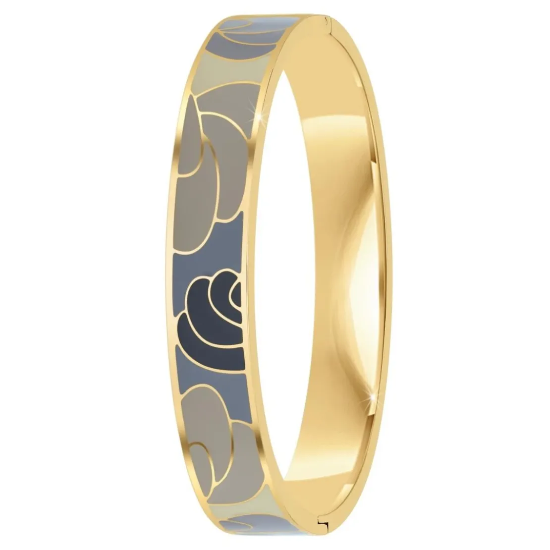 So Charm BijouxJonc FemmeSo Charm - B4343-DORE - Bracelet Email Doré