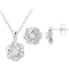 So Charm BijouxParure Femme So Charm - B2034-ARGENT-BO+B2034-ARGENT-COLLIER - Parure Mode Argentée
