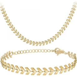 So Charm BijouxParure Femme So Charm - B2881-DORE+B2882-DORE - Parure Mode Dorée