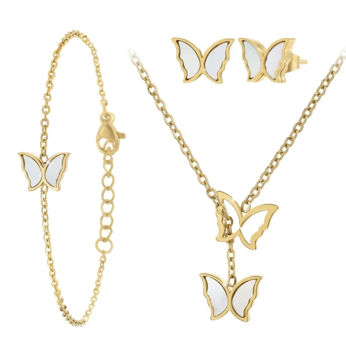 So Charm BijouxParure Femme So Charm - B3368-DORE - Parure Mode Dorée