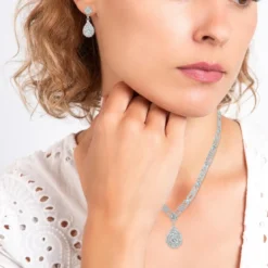 So Charm BijouxParure Femme So Charm - B3160-ARGENT - Parure Mode Argentée