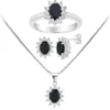 So Charm BijouxParure Femme So Charm - B2948-NOIR - Parure Mode Argentée