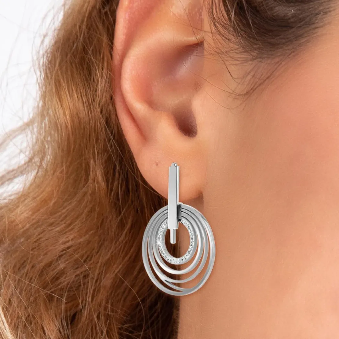 So Charm BijouxPendantes So Charm - B3219-ARGENT - Boucles D'Oreilles Argentées