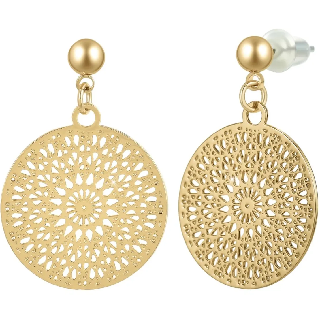 So Charm BijouxPendantes So Charm - B4268-DORE - Boucles D'Oreilles Dorées