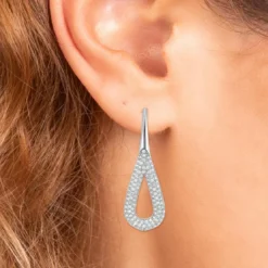 So Charm BijouxPendantes So Charm - B3298-ARGENT - Boucles D'Oreilles Argentées