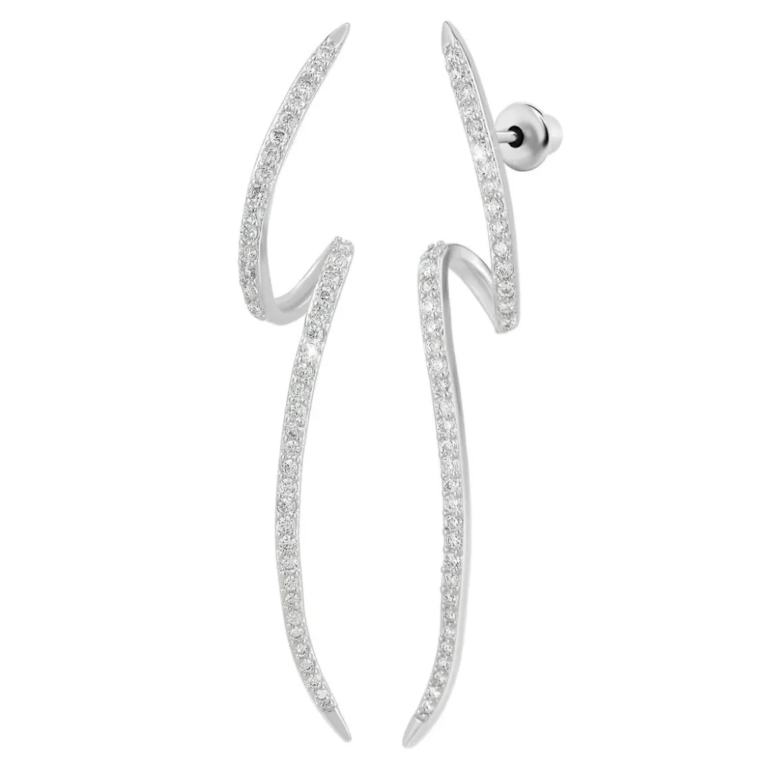 So Charm BijouxPendantes So Charm - B4115-ARGENT - Boucles D'Oreilles Argentées