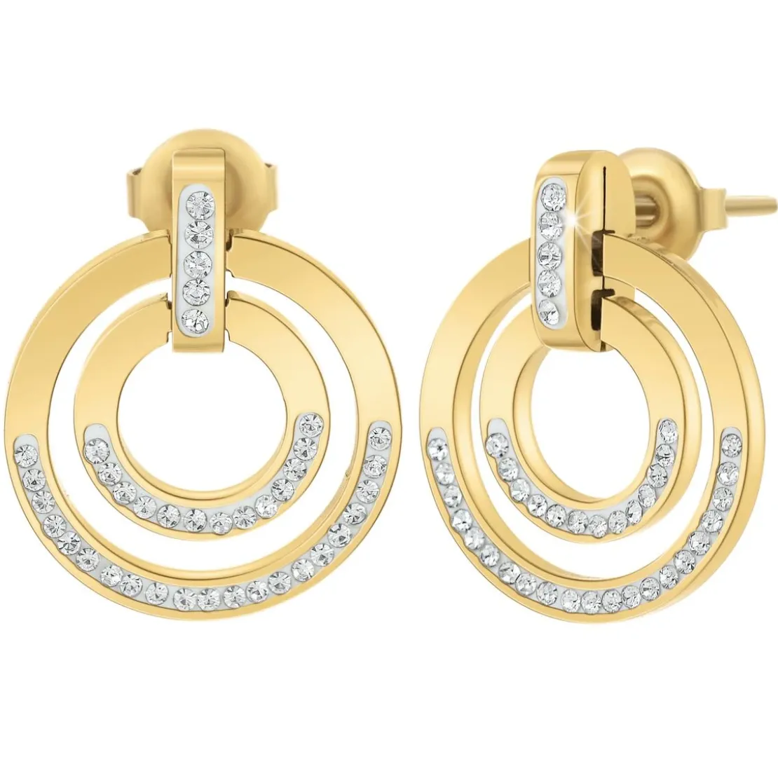 So Charm BijouxPendantes So Charm - B3317-DORE - Boucles D'Oreilles Dorées