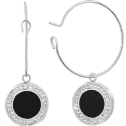 So Charm BijouxPendantes So Charm - B4018-ARGENT - Boucles D'Oreilles Argentées