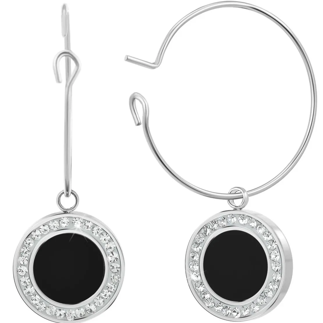 So Charm BijouxPendantes So Charm - B4018-ARGENT - Boucles D'Oreilles Argentées