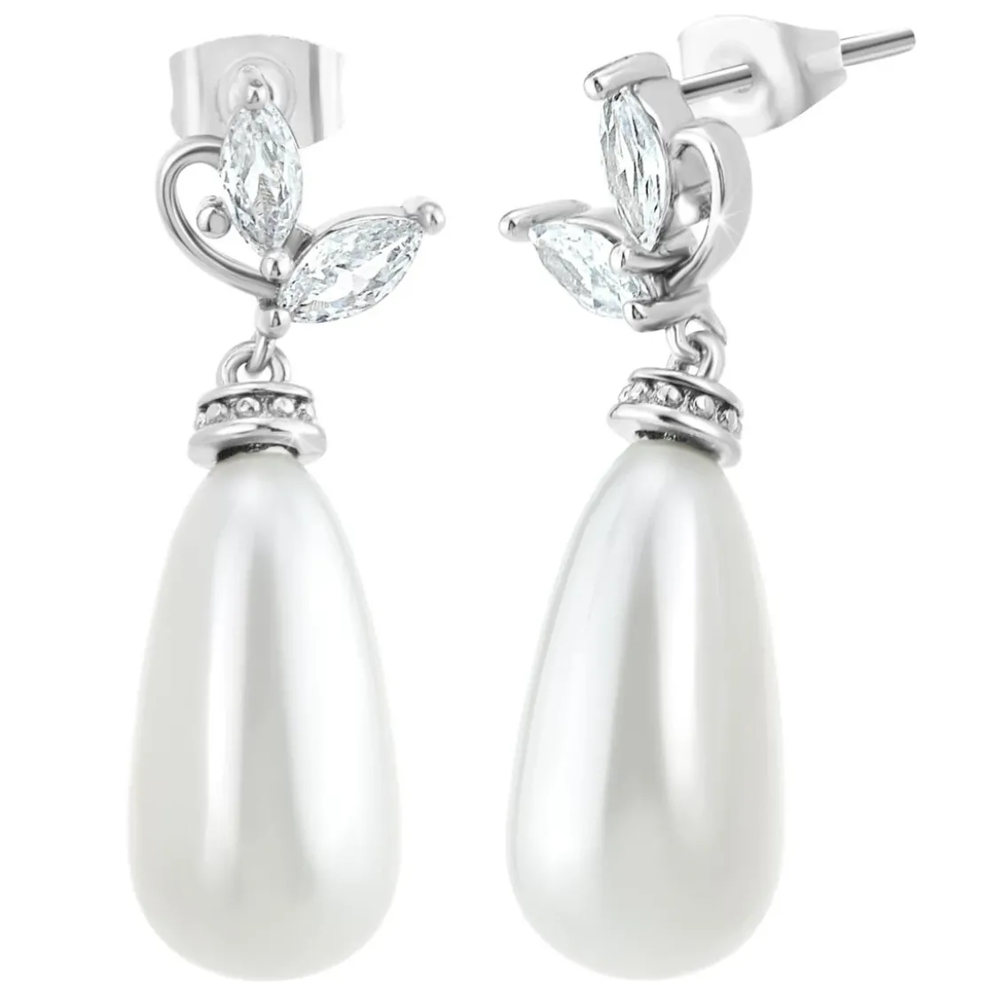 So Charm BijouxPendantes So Charm - B2959-ARGENT - Boucles D'Oreilles Argentées