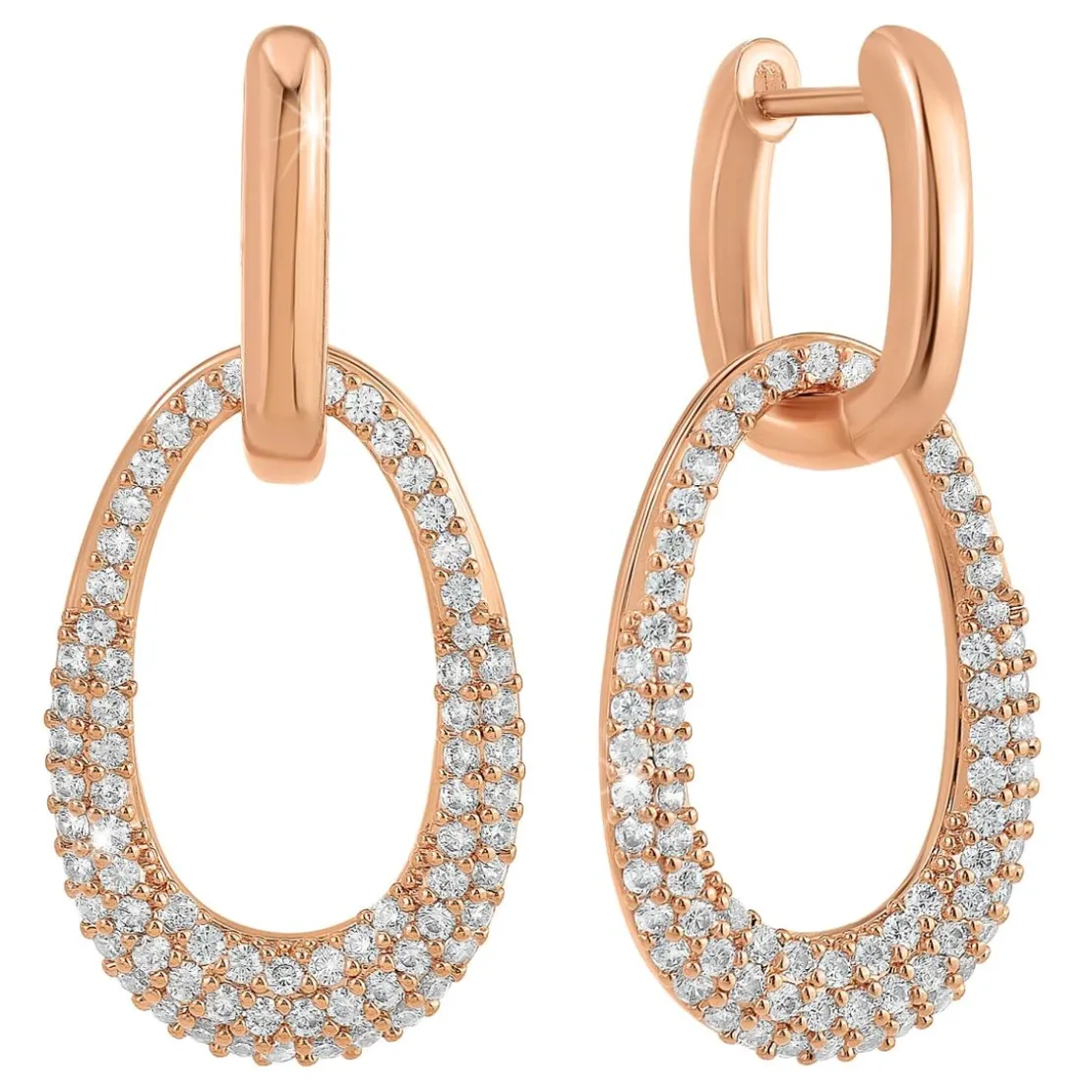 So Charm BijouxPendantes So Charm - B3401-ORROSE - Boucles D'Oreilles Dorées