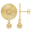 So Charm BijouxPendantes So Charm - BD4185-DORE-DIAMANT - Boucles D'Oreilles Dorées