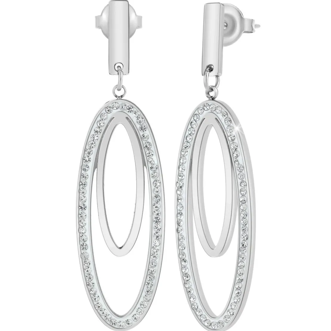So Charm BijouxPendantes So Charm - B3313-ARGENT - Boucles D'Oreilles Argentées