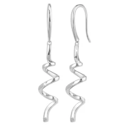 So Charm BijouxPendantes So Charm - BD1549-BO-ARGENT-DIAMANT-BLANC - Boucles D'Oreilles Argentées