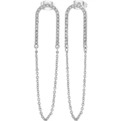 So Charm BijouxPendantes So Charm - B3337-ARGENT - Boucles D'Oreilles Argentées