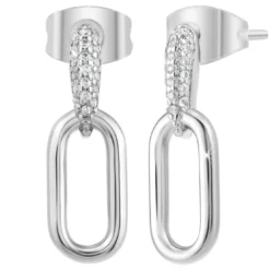 So Charm BijouxPendantes So Charm - B3102-ARGENT - Boucles D'Oreilles Argentées