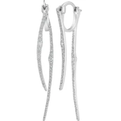 So Charm BijouxPendantes So Charm - B4238-ARGENT - Boucles D'Oreilles Argentées