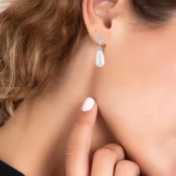 So Charm BijouxPendantes So Charm - B2958-ARGENT - Boucles D'Oreilles Argentées