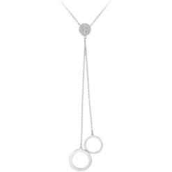 So Charm BijouxSautoir par So Charm® ornée de cristaux Swarovski® BS4231-ARGENT