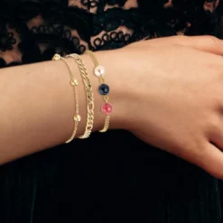 So Charm BijouxSet de 3 bracelets So Charm® ornée de cristaux Swarovski® BS2945+B2371-DORE+B2384-DORE