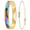 So Charm BijouxSet de deux bracelets So Charm® ornée de cristaux Swarovski® B4363-DORE+BS4274-DORE