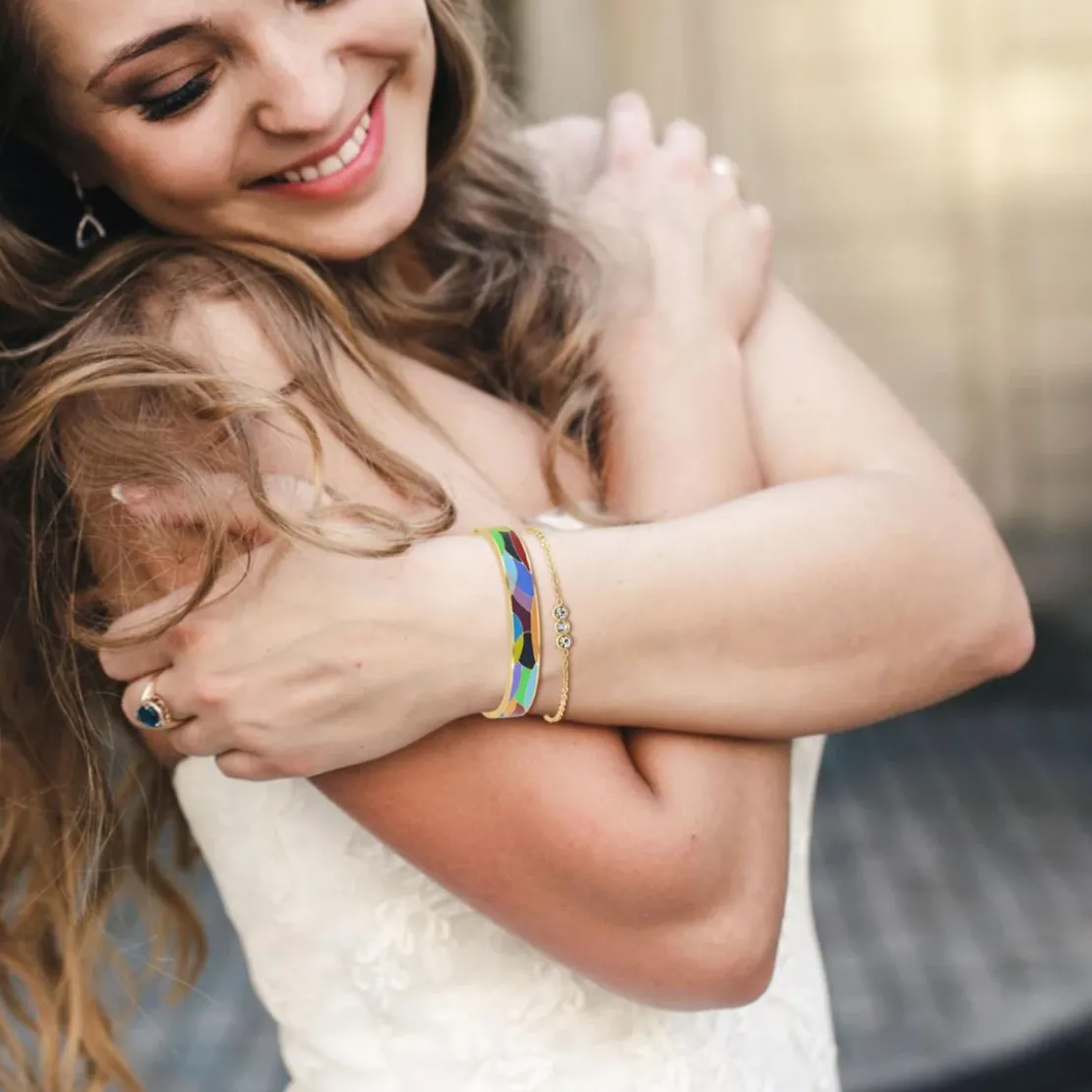 So Charm BijouxSet de deux bracelets So Charm® ornée de cristaux Swarovski® B4363-DORE+BS4274-DORE