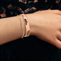 So Charm BijouxSet de deux bracelets So Charm® ornée de cristaux Swarovski® B3077-DORE+BS4274-DORE