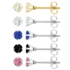 So Charm BijouxSet de 5 paires de boucles d'oreilles par So Charm® ornée de cristaux Swarovski® BS2910
