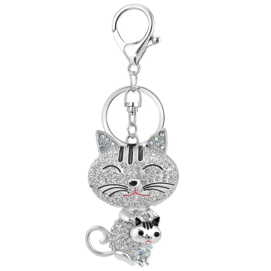 So Charm BijouxSo Charm - B4128-ARGENT - Porte Clés Chat
