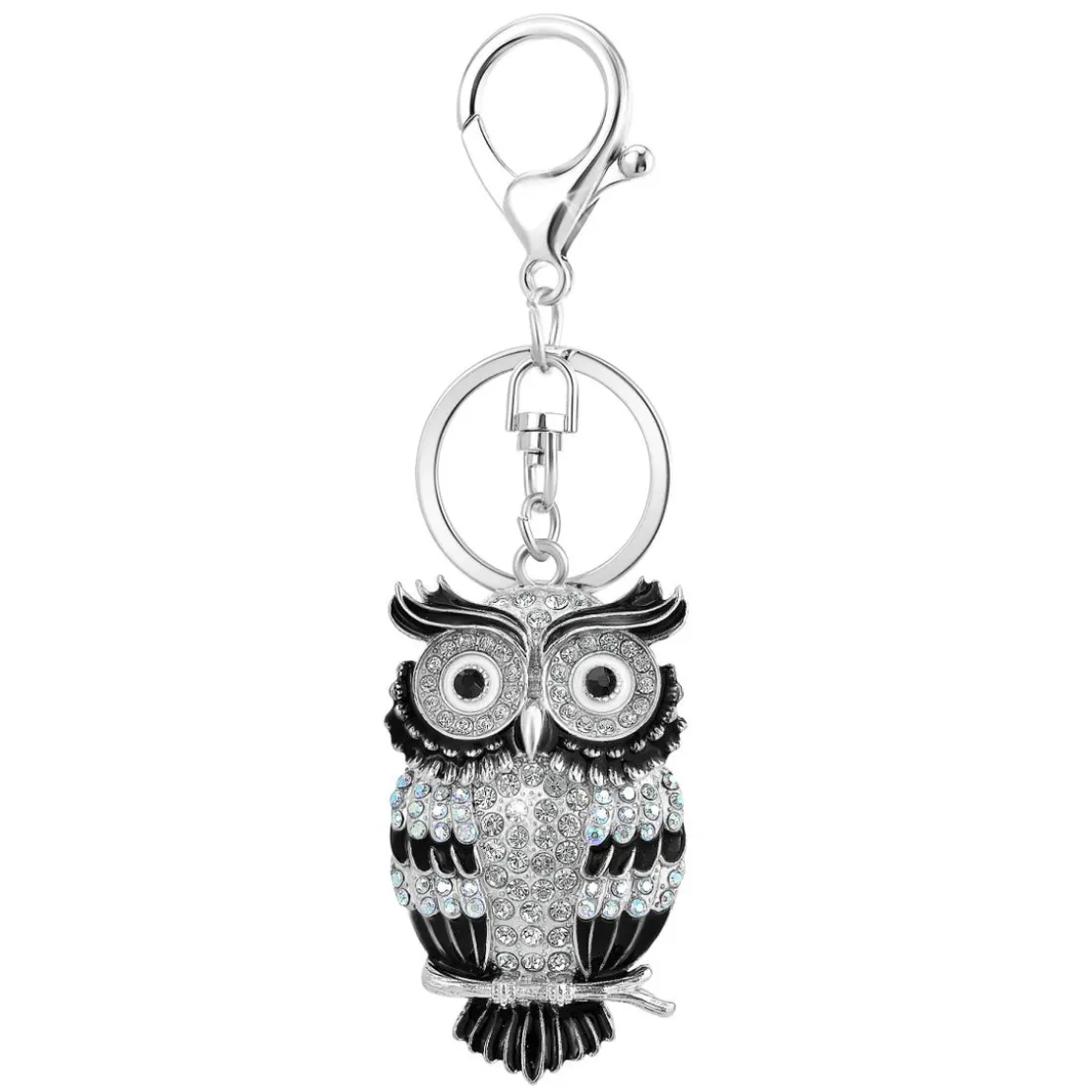 So Charm BijouxSo Charm - B4126-ARGENT - Porte Clés Hiboux