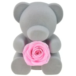 So Charm MontresCoffret à bijoux ourson et rose éternelle rose - So charm