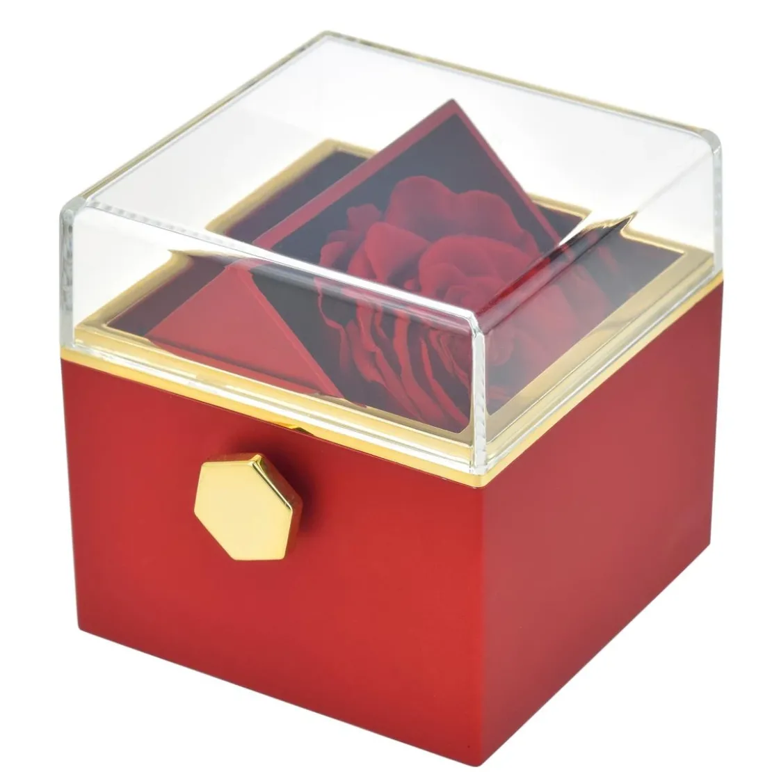 So Charm MontresCoffret So Charm - bague et roses éternelles rouge