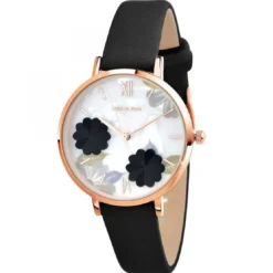 So Charm MontresMontre femme MF463-NOIR Bracelet Cuir Noir - So Charm