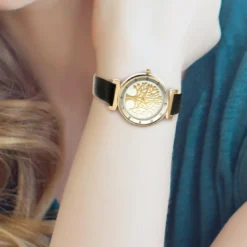 So Charm MontresMontre femme MF468-NOIR - Bracelet Synthétique Noir