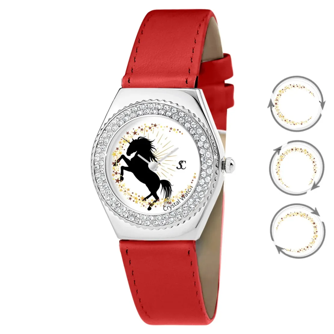 So Charm MontresMontre Femme MF316-LICORNE-ROUGE - So Charm
