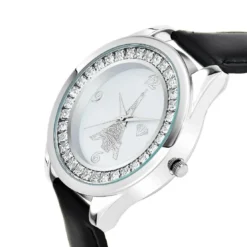 So Charm MontresMontre femme MF458-NOIR- Bracelet en Cuir Noir