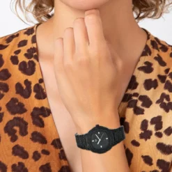 So Charm MontresMontre femme MF478-NOIR - Bracelet Acier Noir